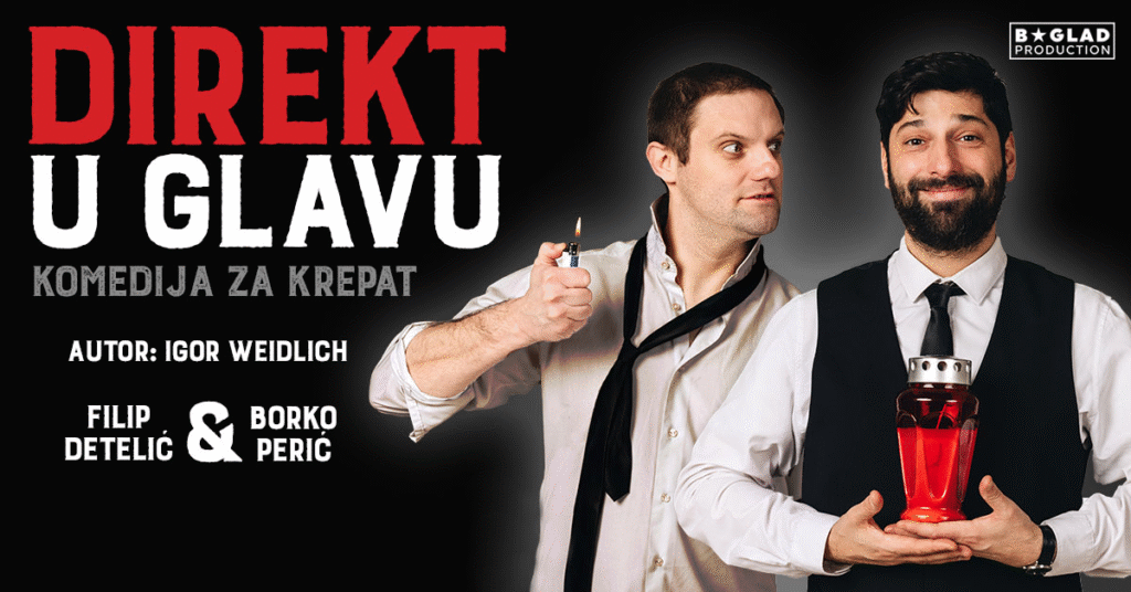 Direkt u glavu – komedija za krepat
